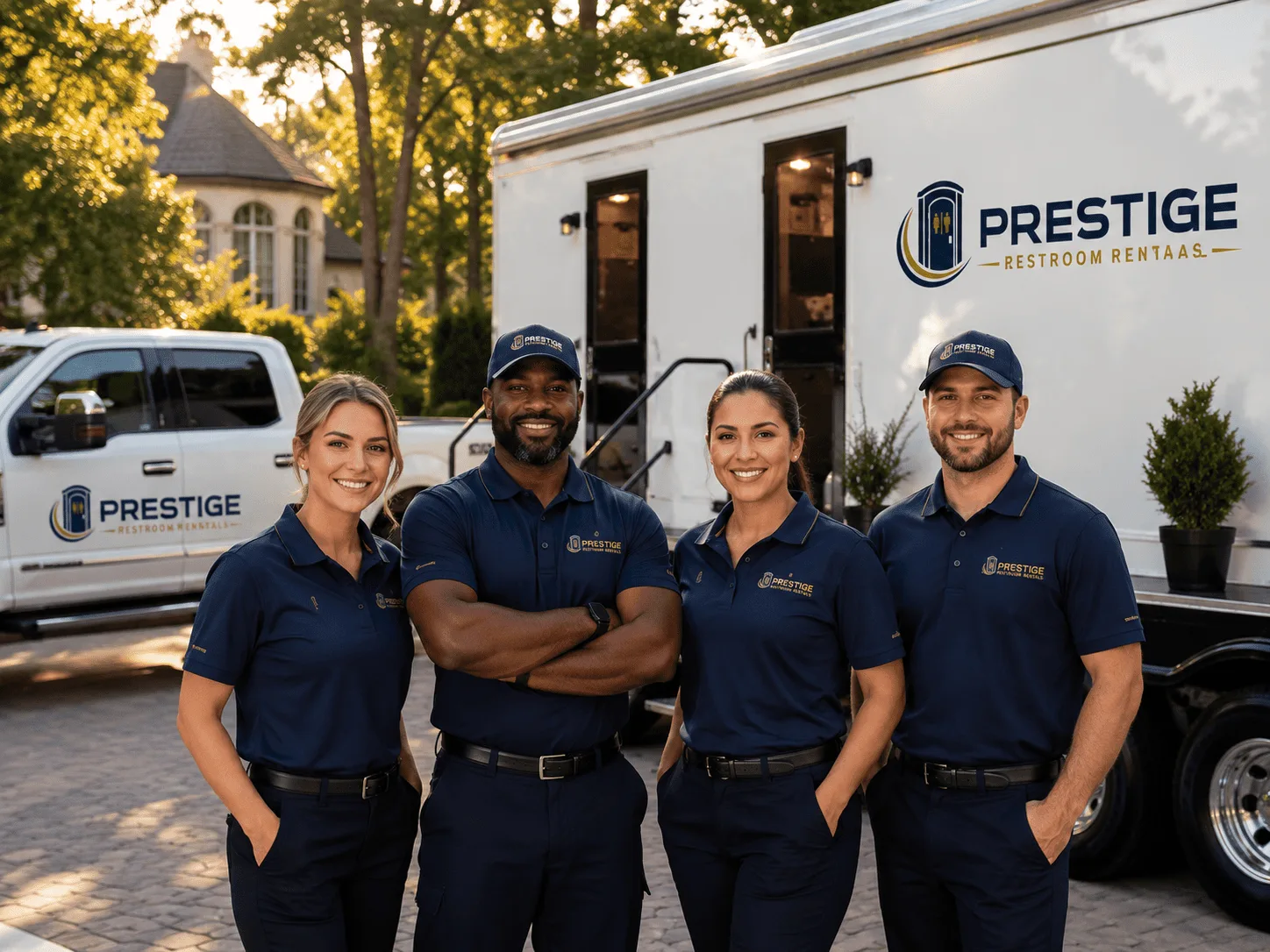 Trusted Luxury Portable Restrooms company in Slaughters, KY